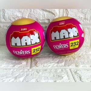 Max Flowers Building Set - Pink and Gold